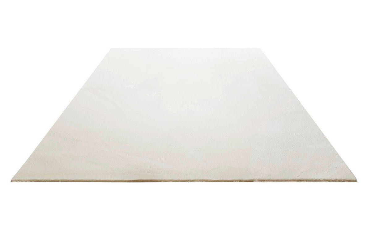 WEBTEPPICH  Wohnzimmer 120/170 cm Lago Creme rechteckig  - Creme, Basics, Textil (120/170cm)