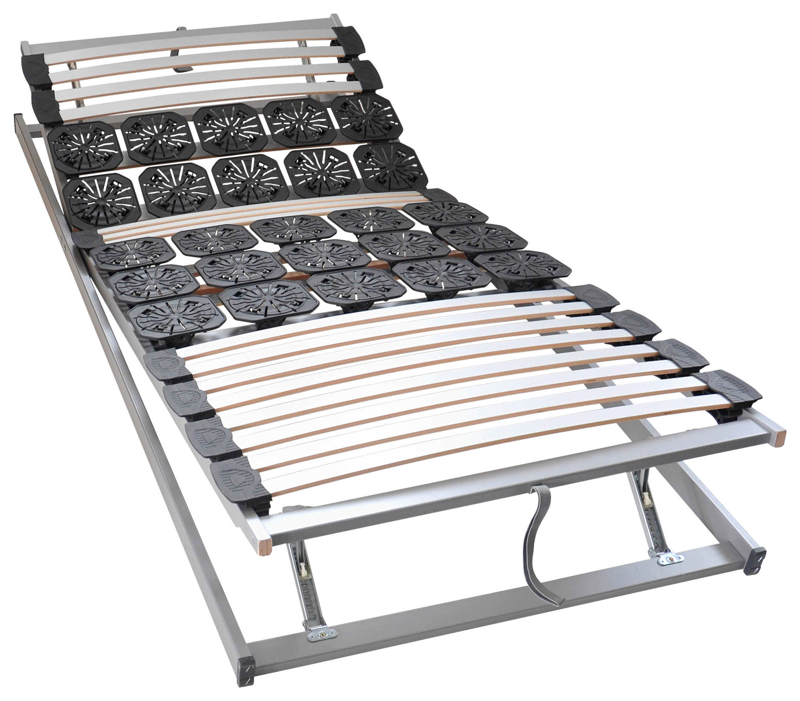 ROŠT,  (pro rám) 90/200 cm - bílá/světle šedá, Basics, dřevo/plast (90/200cm) - Dieter Knoll