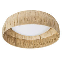 LED-DECKENLEUCHTE 30/10 cm   - Braun, Natur, Naturmaterialien/Metall (30/10cm) - Ledvance