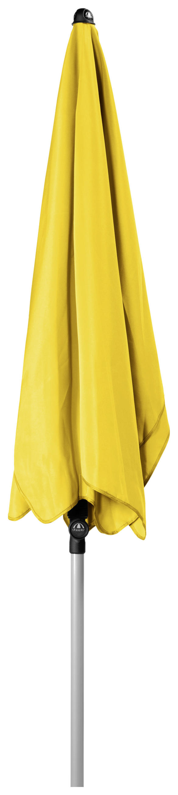 SLUNEČNÍK 120/180 cm - barvy stříbra/žlutá, Konvenční (120/180cm) - Ambia Garden