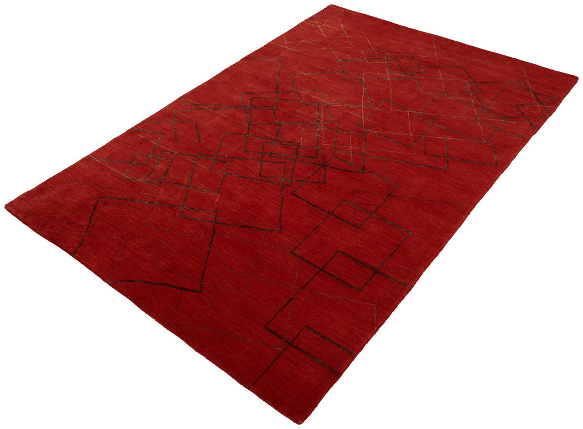 ORIENTTEPPICH 160/230 cm Jayikukka Red Rot  - Rot, Design, Textil (160/230cm) - Cazaris