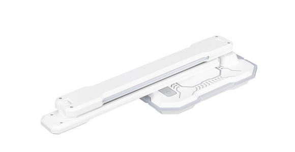 LED-SCHREIBTISCHLEUCHTE 31,6/18,1/12,1 cm   - Weiß, LIFESTYLE, Kunststoff (31,6/18,1/12,1cm) - Novel
