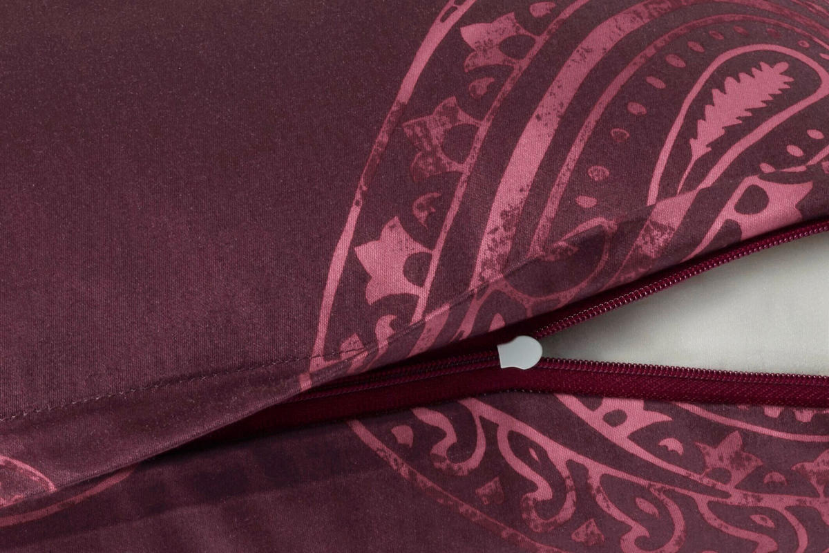 BETTWÄSCHE 2-teilig JOOP! PAISLEY Jersey 155/220 cm  - Rosa, Basics, Textil (155/220cm) - Joop!