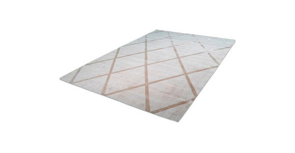 WEBTEPPICH 160/230 cm Luxury 210 Elfenbein / Taupe Creme, Taupe  - Taupe/Creme, Basics, Textil (160/230cm) - Novel