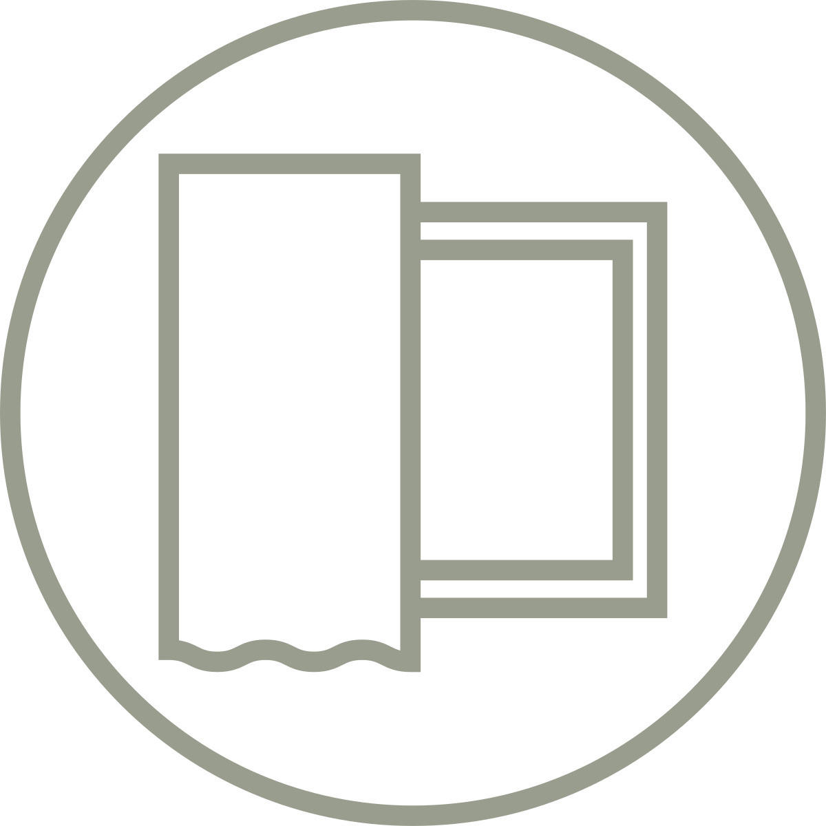 FLÄCHENVORHANG   blickdicht  57/175 cm   - Weiß, Basics, Textil (57/175cm)