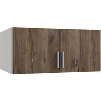 NASTAVAK ORMARA bijela, boje hrasta   90/40/58 cm    - bijela/boje hrasta, Moderno, drvni materijal/plastika (90/40/58cm)
