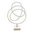 SKULPTUR - Silberfarben, Design, Stein/Metall (33/50/12cm) - Ambia Home SKULPTUR - Silberfarben, Design, Stein/Metall (33/50/12cm) - Ambia Home