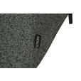 ECKSOFA in Struktur Grau 205/280 cm - Schwarz/Grau, Design, Textil/Metall (205/280cm) - Xora