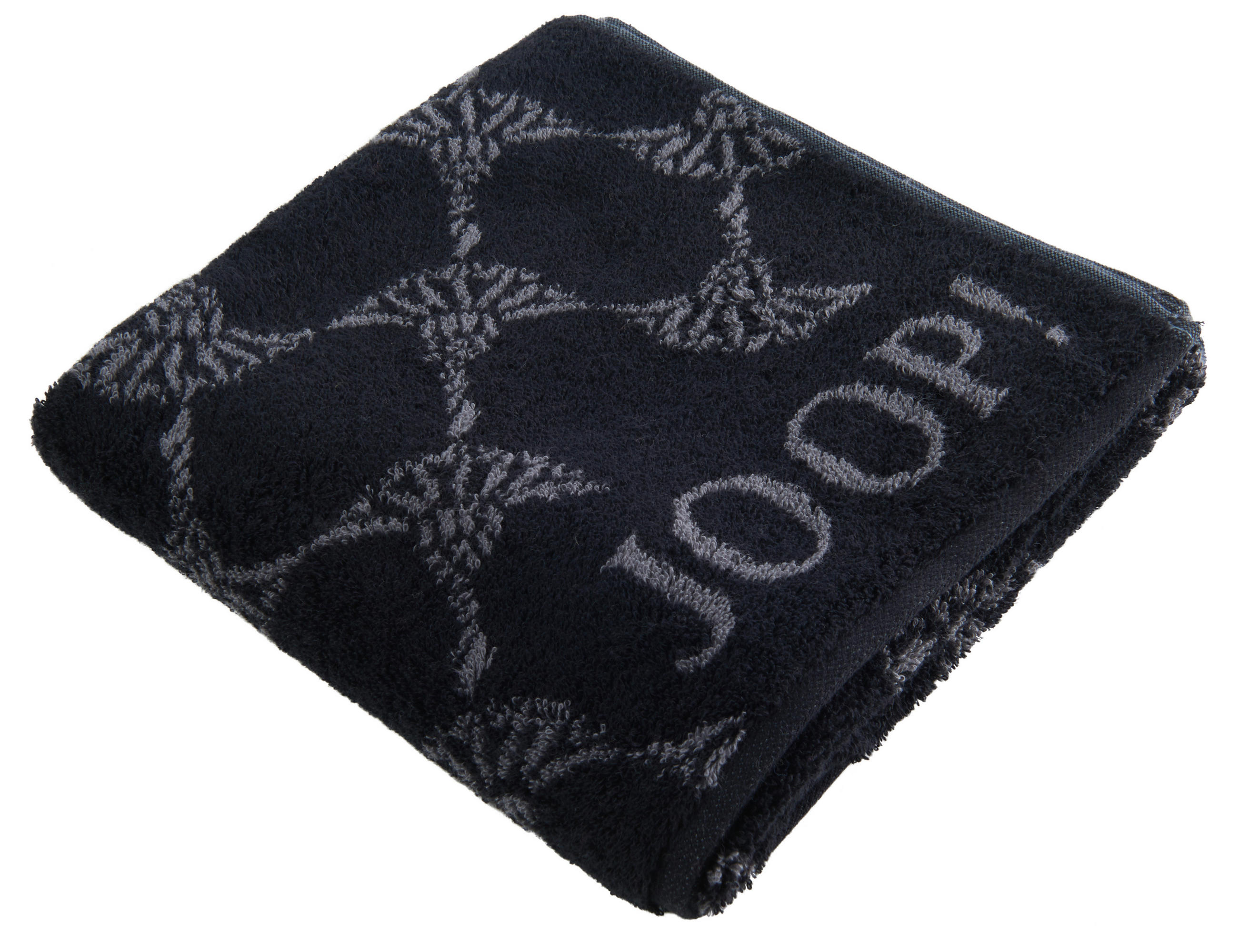 KÉZTÖRLŐ 50/100 cm fekete - fekete, Design, textil (50/100cm) - Joop!