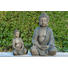 BUDDHA - Anthrazit, Basics, Stein (30cm) - AMBIA HOME