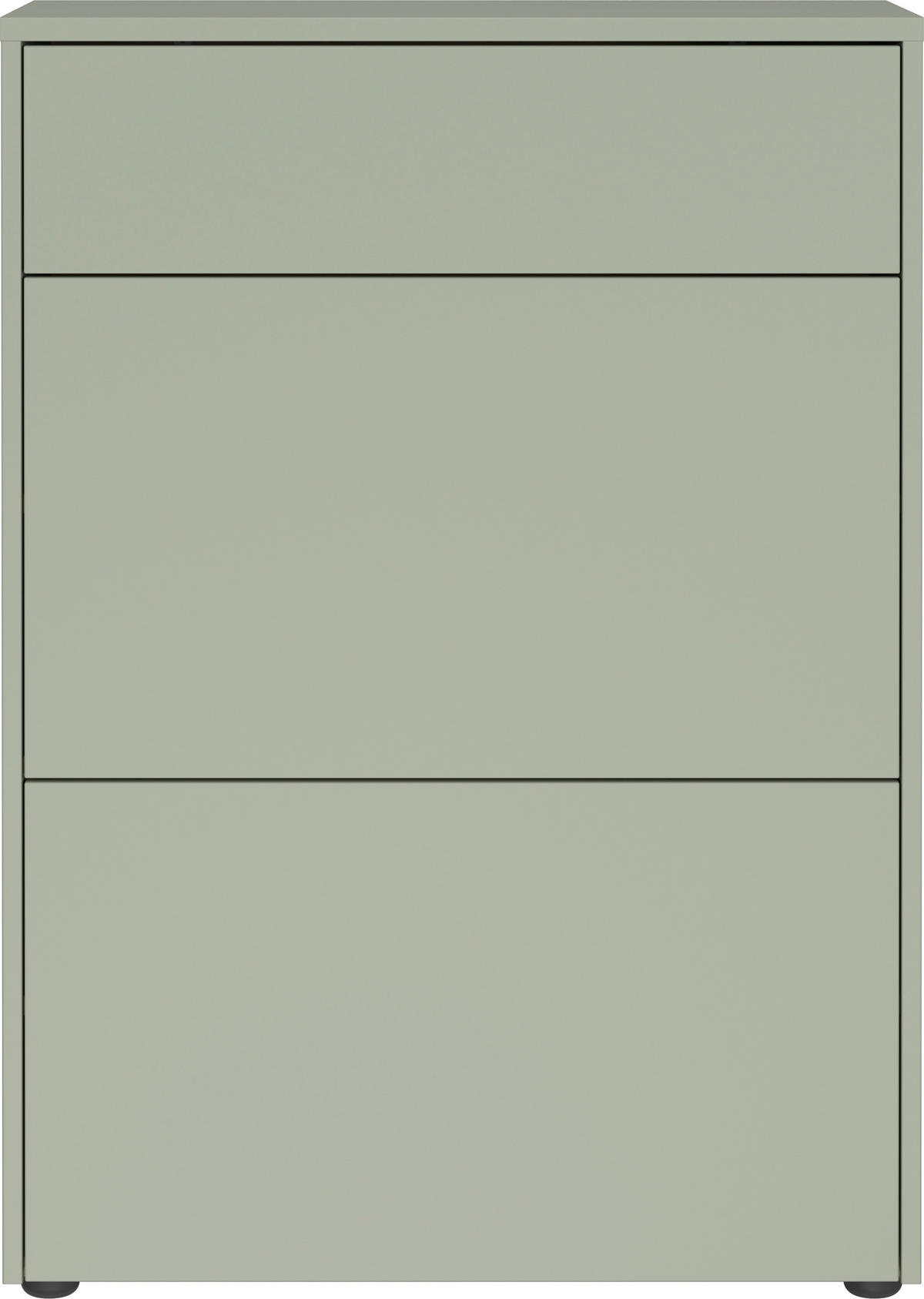 GARDEROBE 2-teilig  in 70/200/34 cm  - Eichefarben/Grün, Design, Holzwerkstoff (70/200/34cm) - Livetastic