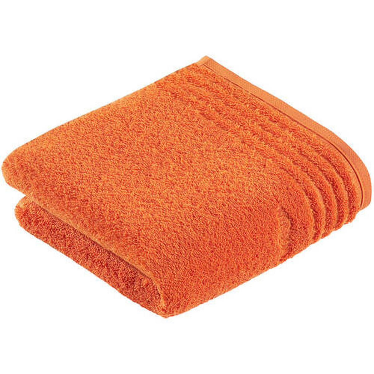 HANDTUCH 110/60 cm Vienna Style Supersoft NOS Vossen Wäsche Orange  - Orange, Basics, Textil (110/60cm) - Vossen