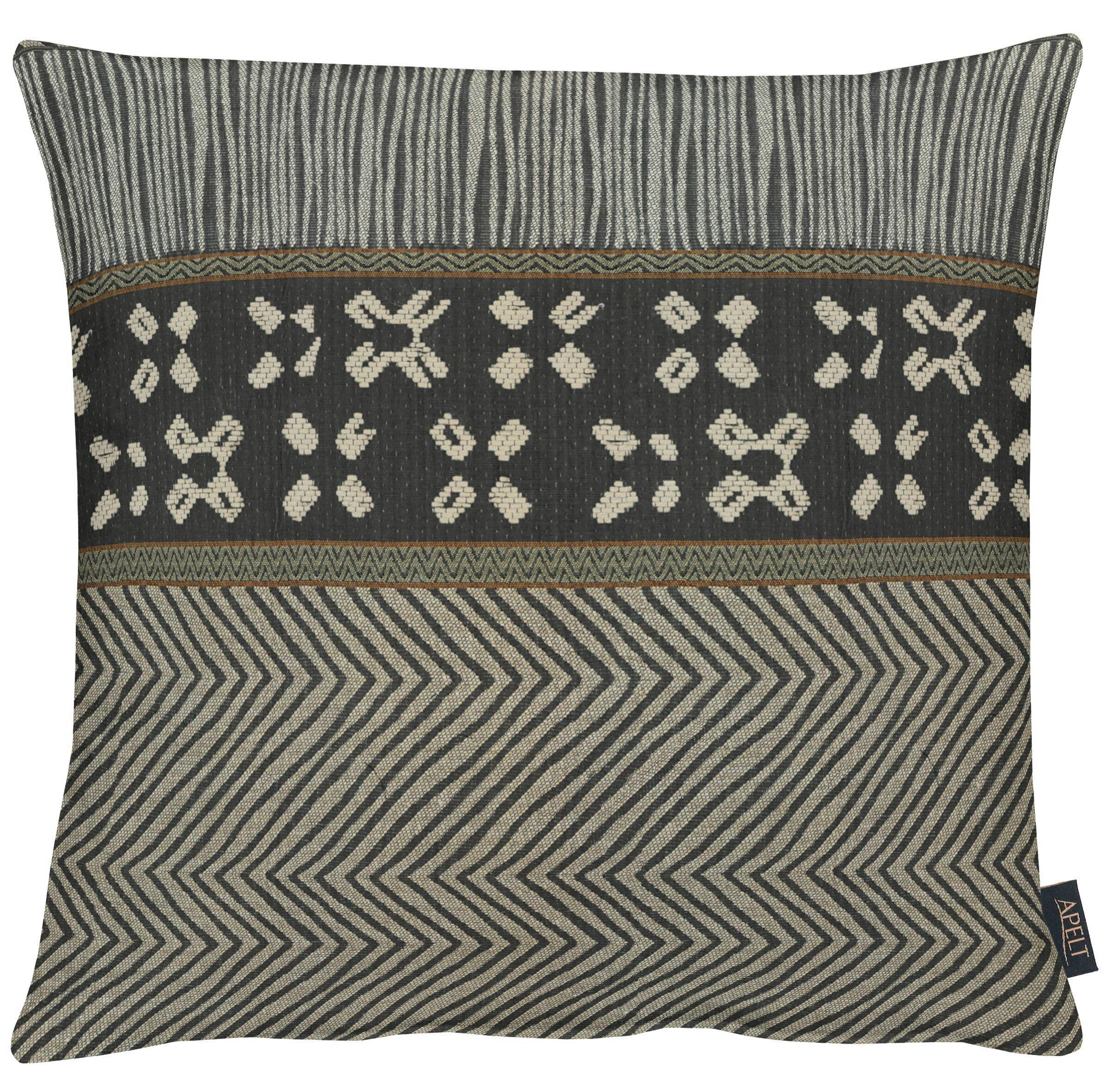 KISSENBEZUG Ontario 49/49 cm  - Greige/Braun, LIFESTYLE, Textil (49/49cm) - Ambiente