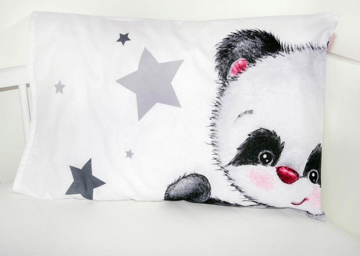 BABYBETTWÄSCHE 100/135 cm  - Weiß, Basics, Textil (100/135cm) - Herding