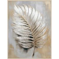 METALLBILD Pflanzen  - Multicolor, Basics, Metall (60/80/4cm) - Euroart