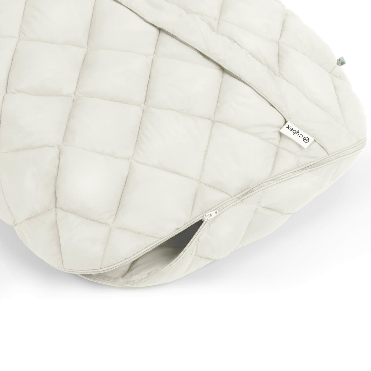FUßSACK Snogga 2  - Beige, Basics, Textil (90/50cm) - cybex GOLD