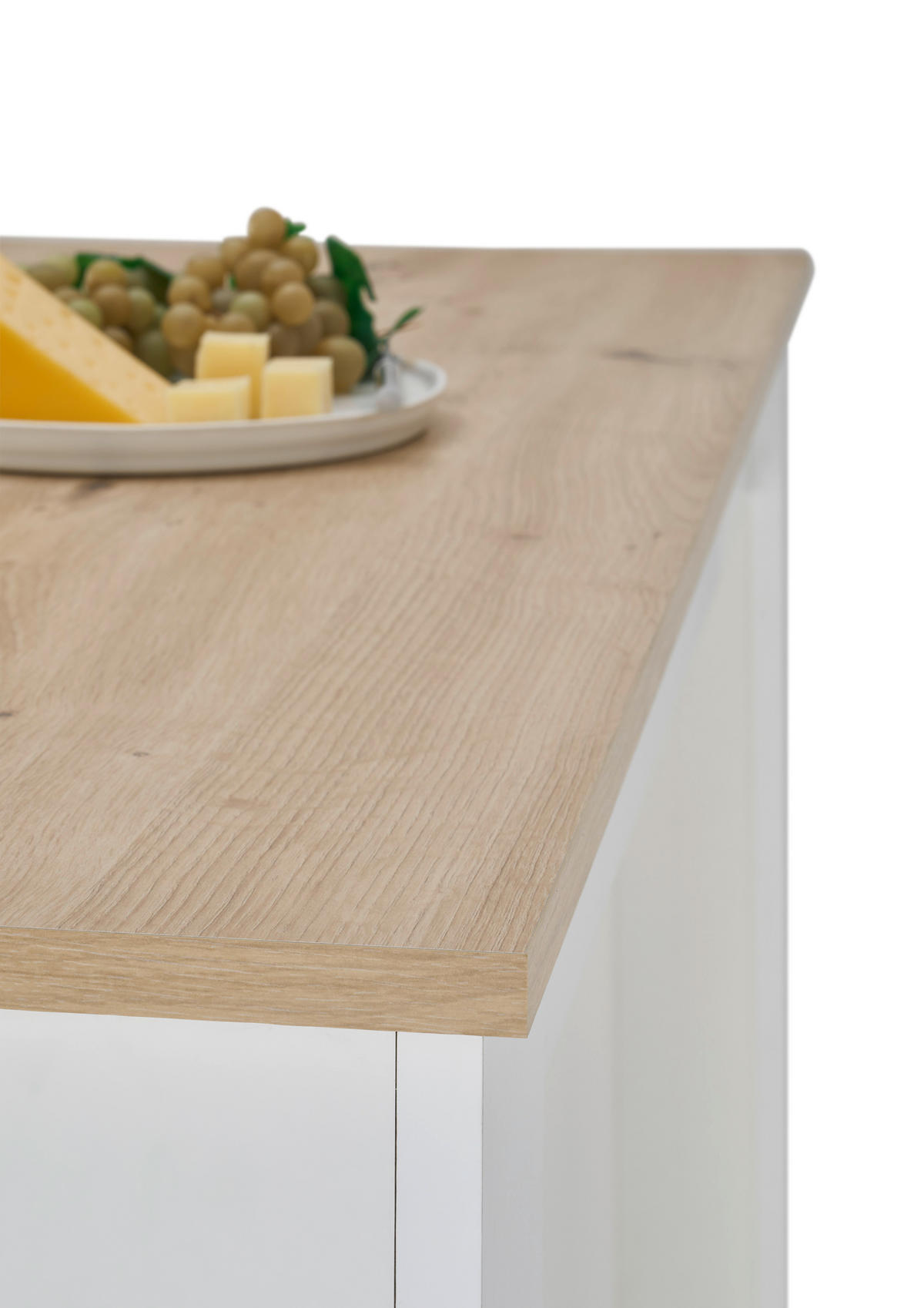 BARTISCH in Holzwerkstoff 115/50/103 cm   - Weiß/Eiche Artisan, MODERN, Holzwerkstoff (115/50/103cm) - MID.YOU