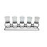 KERZENHALTER - Bernsteinfarben/Schwarz, LIFESTYLE, Glas/Metall (43,5/8/15,5cm) - Ambia Home KERZENHALTER - Bernsteinfarben/Schwarz, LIFESTYLE, Glas/Metall (43,5/8/15,5cm) - Ambia Home