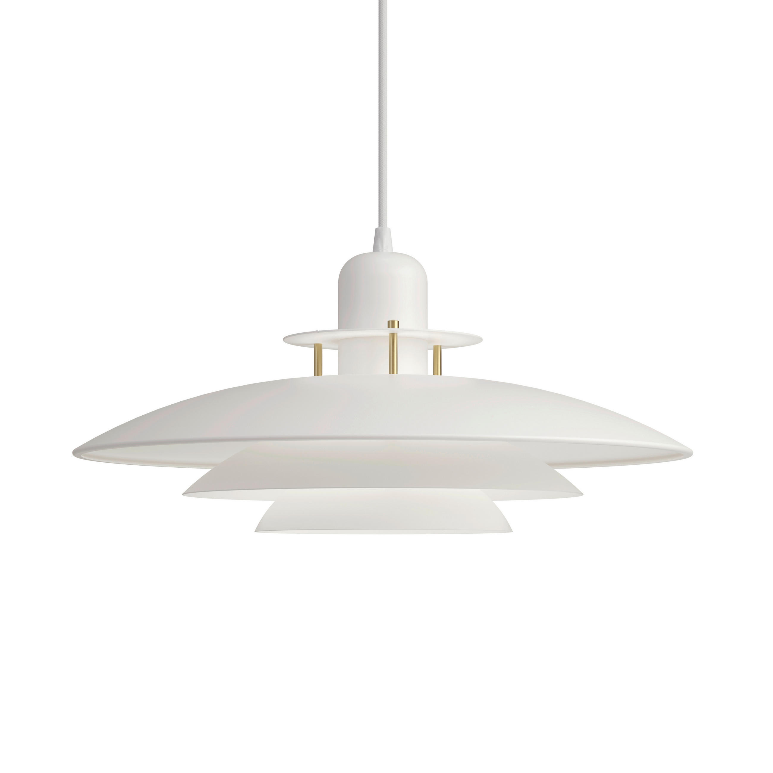 HÄNGELEUCHTE Primus I 43/150 cm   - Weiß, KONVENTIONELL, Metall (43/150cm) - Belid