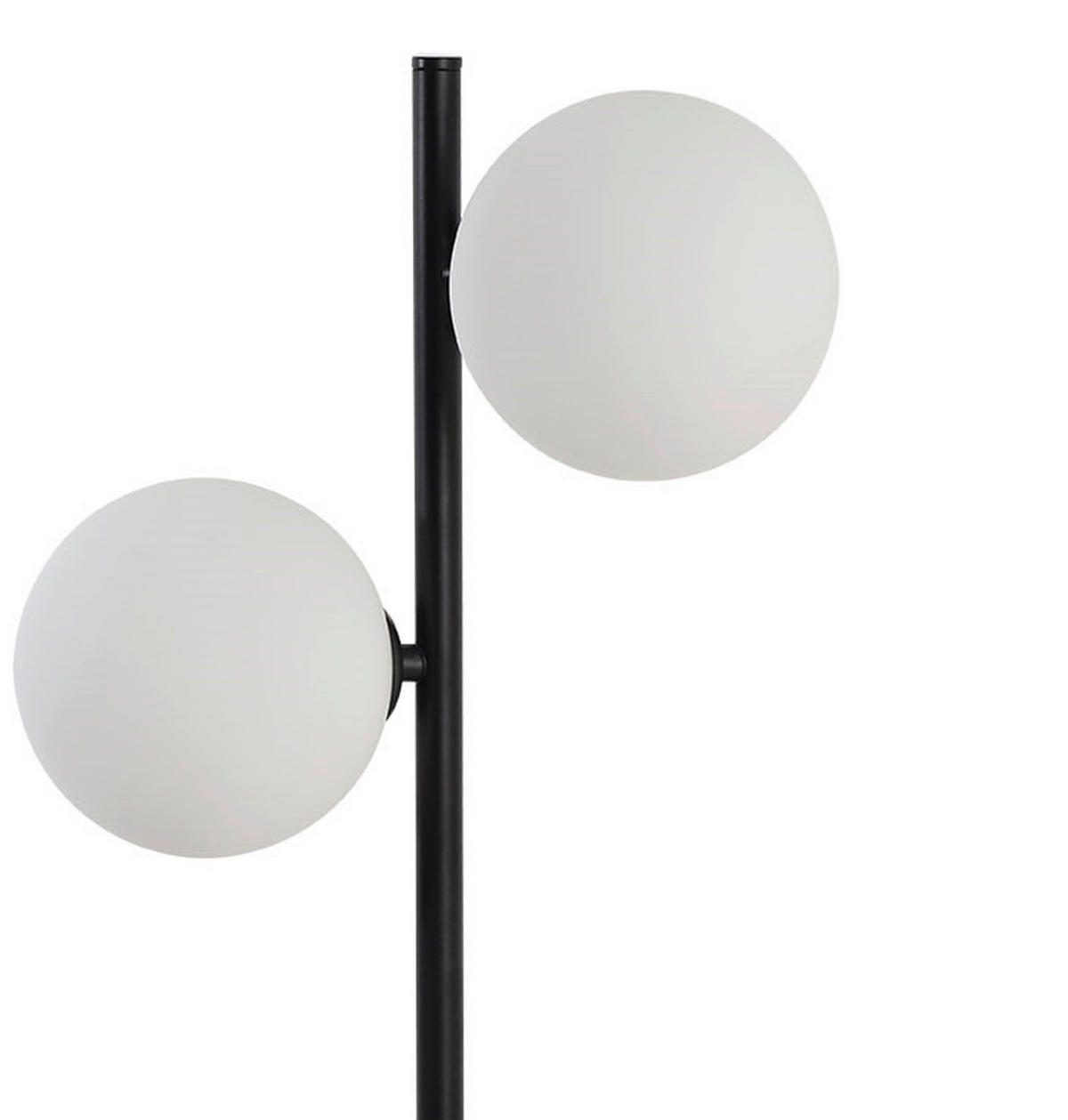 TISCHLEUCHTE - Schwarz, Konventionell, Metall (45/28/15cm)