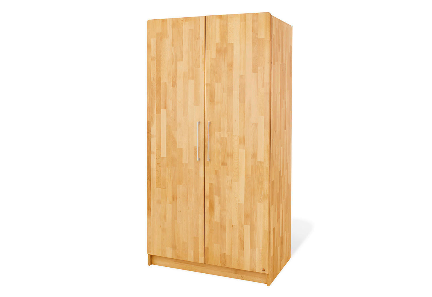 BABYKLEIDERSCHRANK Natura Buchefarben  - Buchefarben, Natur, Holz/Metall (94/182/63cm) - Pinolino