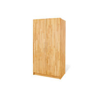 BABYKLEIDERSCHRANK Natura Buchefarben  - Buchefarben, Natur, Holz/Metall (94/182/63cm) - Pinolino