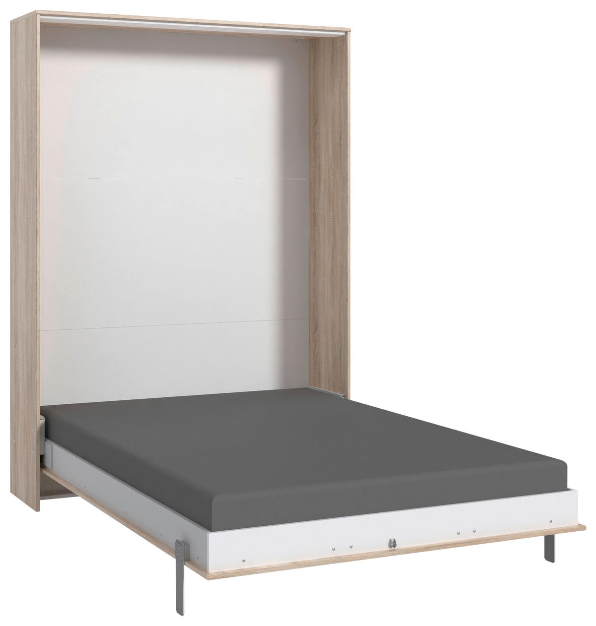 SCHRANKBETT 140/200 cm Eichefarben  - Eichefarben, KONVENTIONELL, Holz/Holzwerkstoff (140/200cm) - MID.YOU