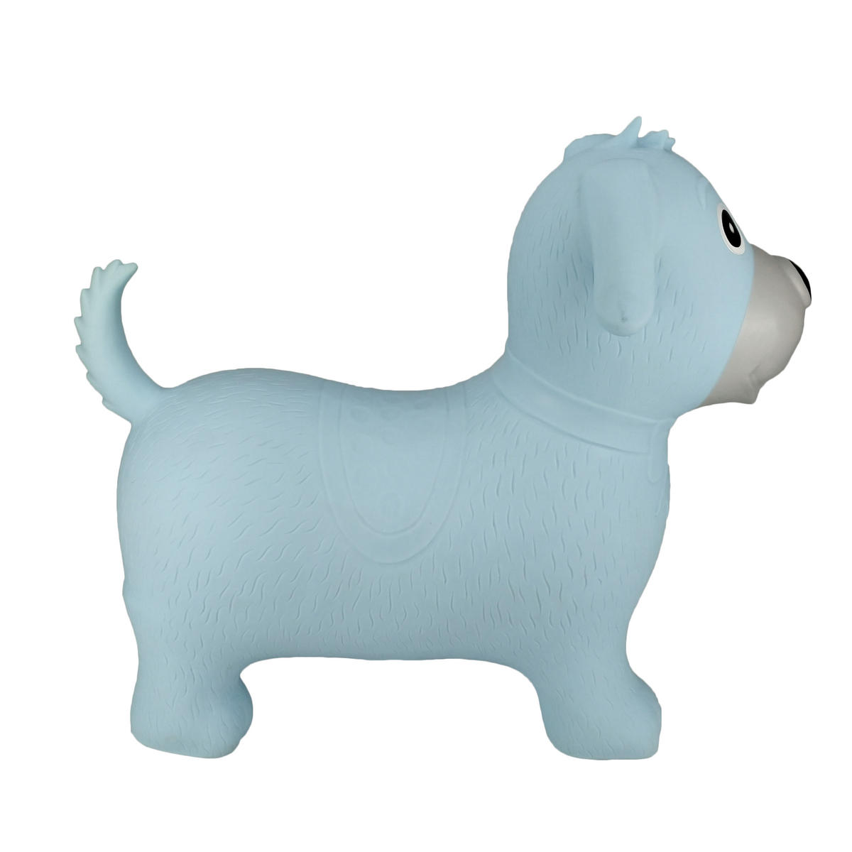 UGRÁLÓ ÁLLAT - világoskék, Basics, műanyag (53/24/45cm) - My Baby Lou