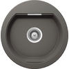 SPÜLE MONR100ASIL  - Grau, Basics, Stein (48,5/50cm) - Schock
