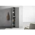 SCHUHSCHRANK 70/178,9/33,4 cm  - Schwarz/Grün, KONVENTIONELL, Holzwerkstoff/Kunststoff (70/178,9/33,4cm) - Xora