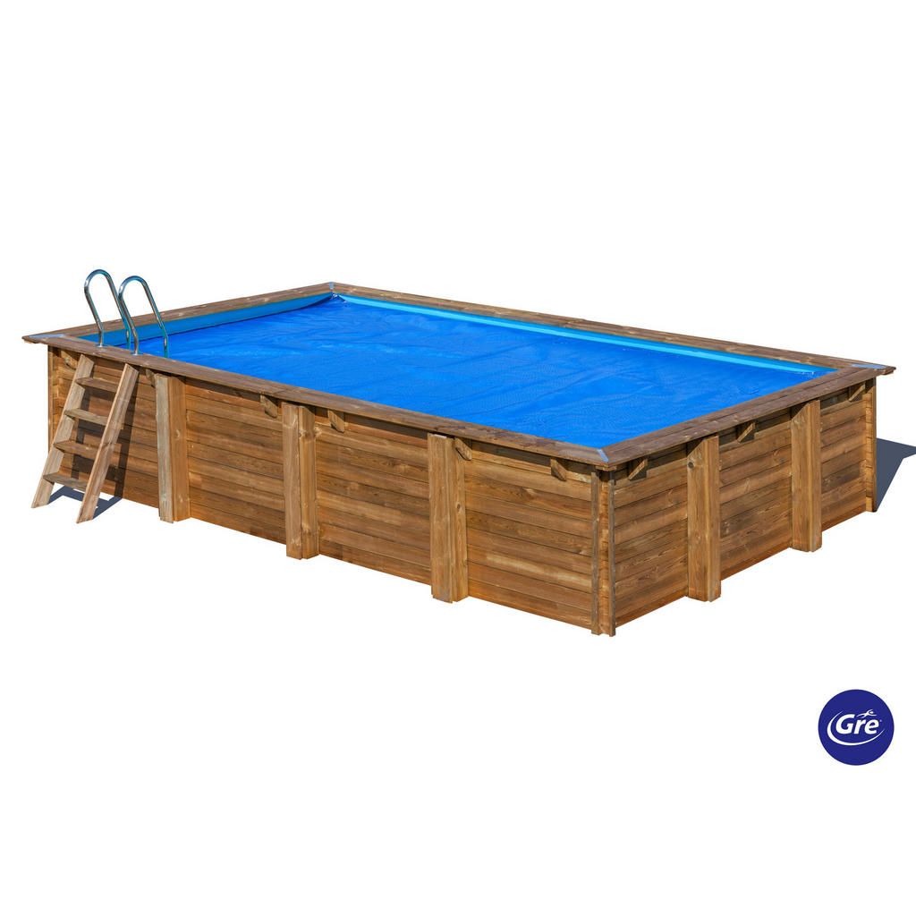 Thumbnail - Gre Solarplane, Blau, Kunststoff, 218x368 cm, Freizeit, Pools und Wasserspaß, Poolzubehör, Poolabdeckung