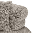 ECKSOFA  in Chenille Braun  276/170 cm  - Schwarz/Braun, KONVENTIONELL, Kunststoff/Textil (276/170cm) - Carryhome