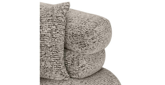 ECKSOFA  in Chenille Braun  276/170 cm  - Schwarz/Braun, KONVENTIONELL, Kunststoff/Textil (276/170cm) - Carryhome