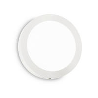 DECKENLEUCHTE  40/4 cm    - Weiß, KONVENTIONELL, Metall (40/4cm) - Ideal Lux