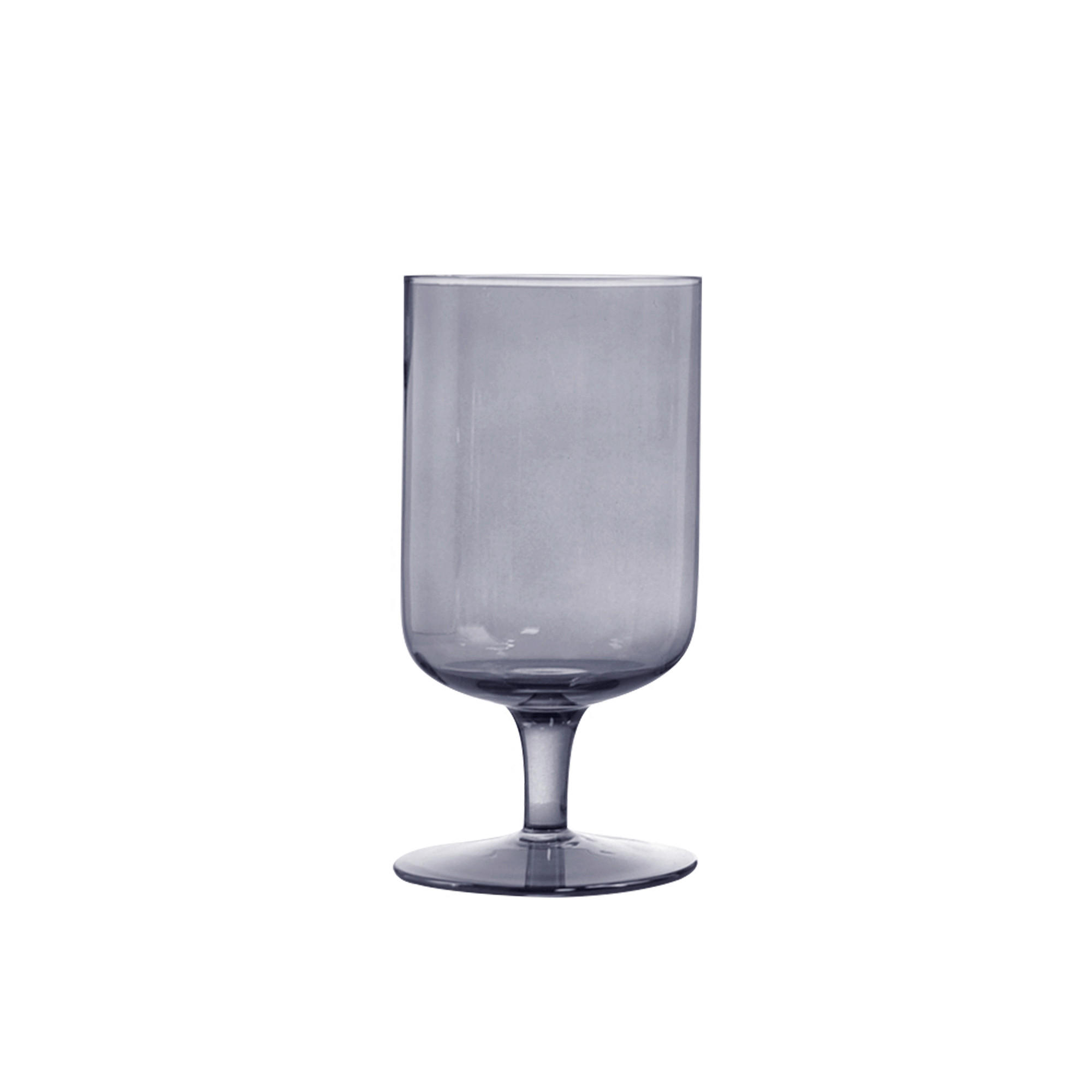 WASSERGLAS 340 ml  - Grau, Trend, Glas (7,2/14,5cm) - Novel