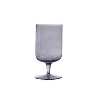 WASSERGLAS 340 ml  - Grau, Trend, Glas (7,2/14,5cm) - Novel
