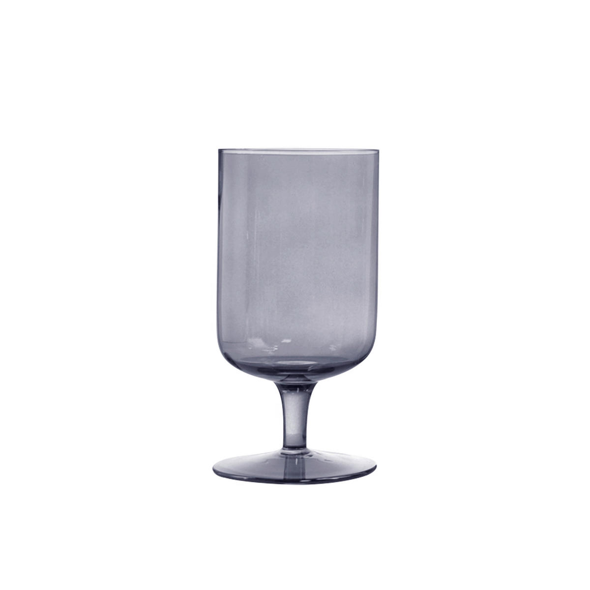 WASSERGLAS 340 ml  - Grau, Trend, Glas (7,2/14,5cm) - Novel