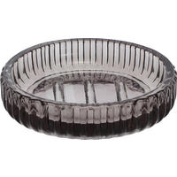 MISKA NA MYDLO sivá - sivá, Basics, sklo (11/2,5cm) - Homeware