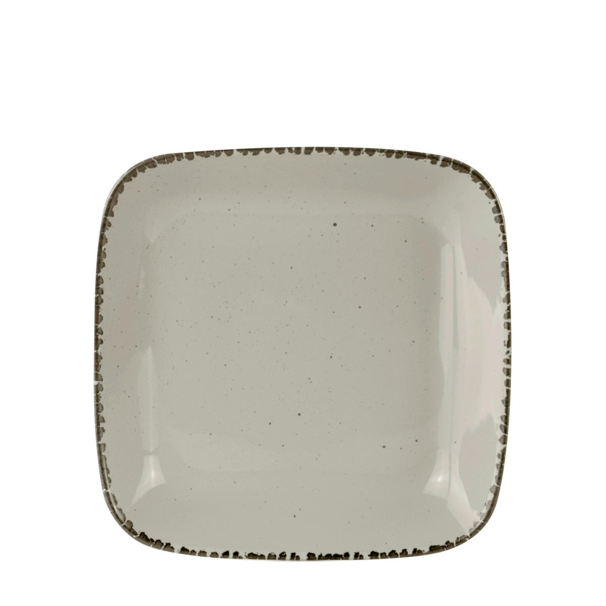 HLUBOKÝ TALÍŘ porcelán keramika 22/22 cm - šedohnědá, Lifestyle, keramika (22/22cm) - Landscape