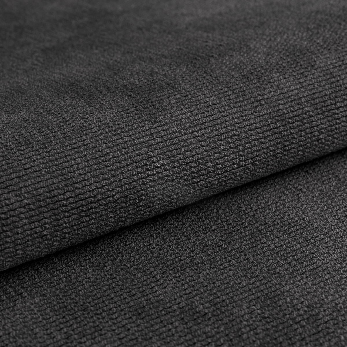 ECKSOFA Schwarz Bettkasten, Rücken echt, Kopfteilverstellung  - Schwarz, Trend, Kunststoff/Textil (261/203cm) - Livetastic