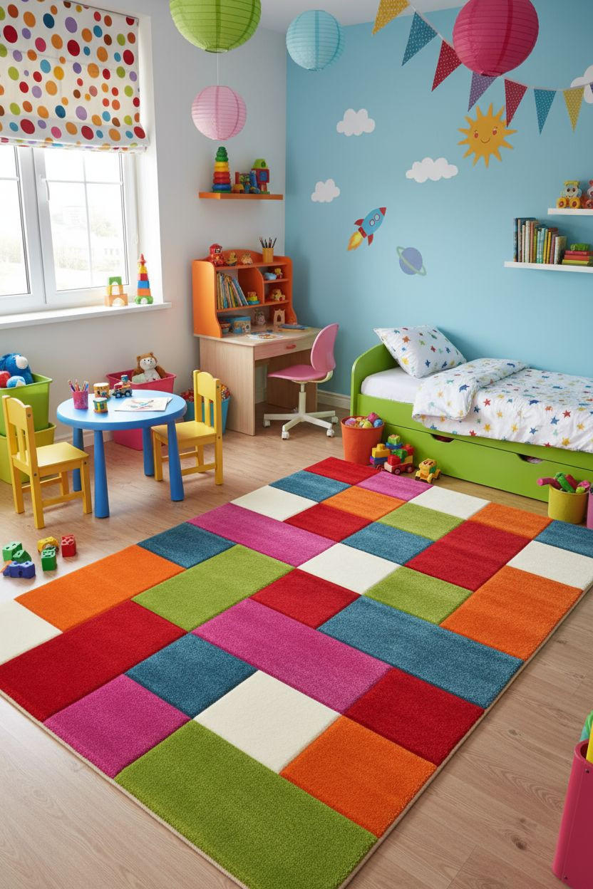 WEBTEPPICH 160/230 cm Diamond kids Multicolor  - Multicolor, Basics, Textil (160/230cm)