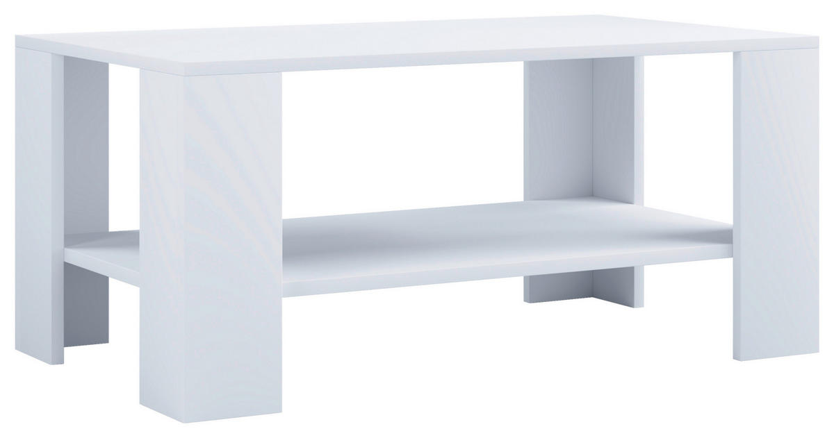 TABLE BASSE in Holzwerkstoff 90/53/41 cm  - blanc, Modern, matériau de bois (90/53/41cm) - MID.YOU