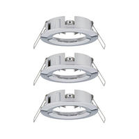 DECKENLEUCHTE 8,4 cm  - Chromfarben/Alufarben, Basics, Metall (8,4cm) - Paulmann