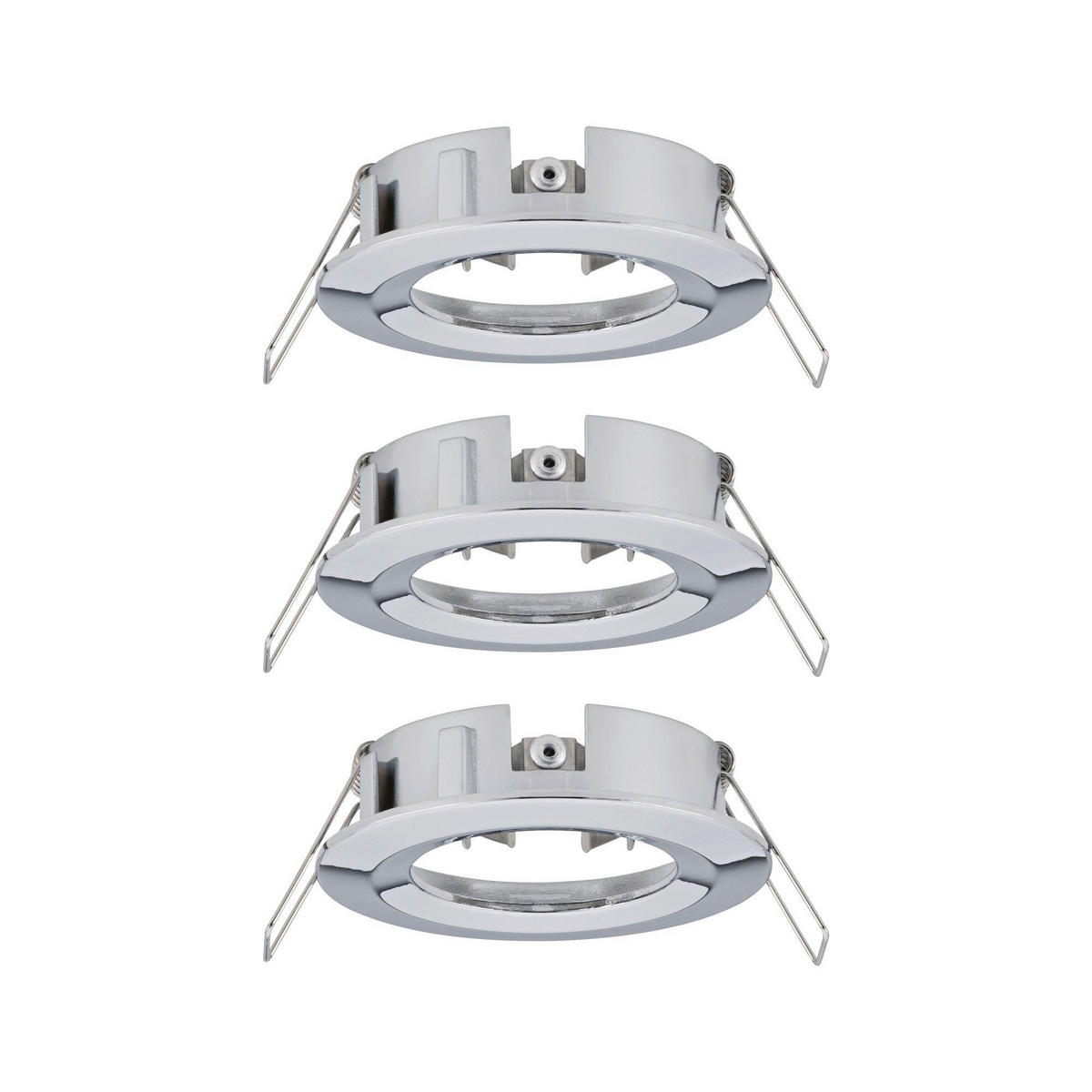 DECKENLEUCHTE 8,4 cm  - Chromfarben/Alufarben, Basics, Metall (8,4cm) - Paulmann
