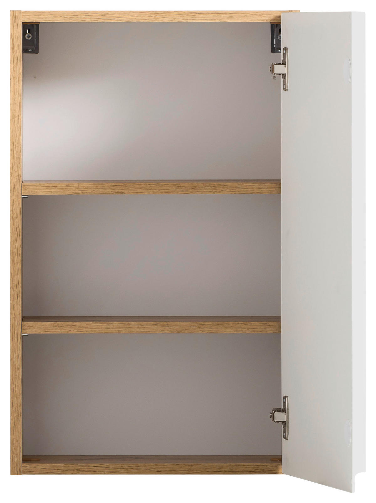 HÄNGESCHRANK 40/64/20 cm  - Weiss/Eiche Wotan, Modern, Holzwerkstoff (40/64/20cm) - Held