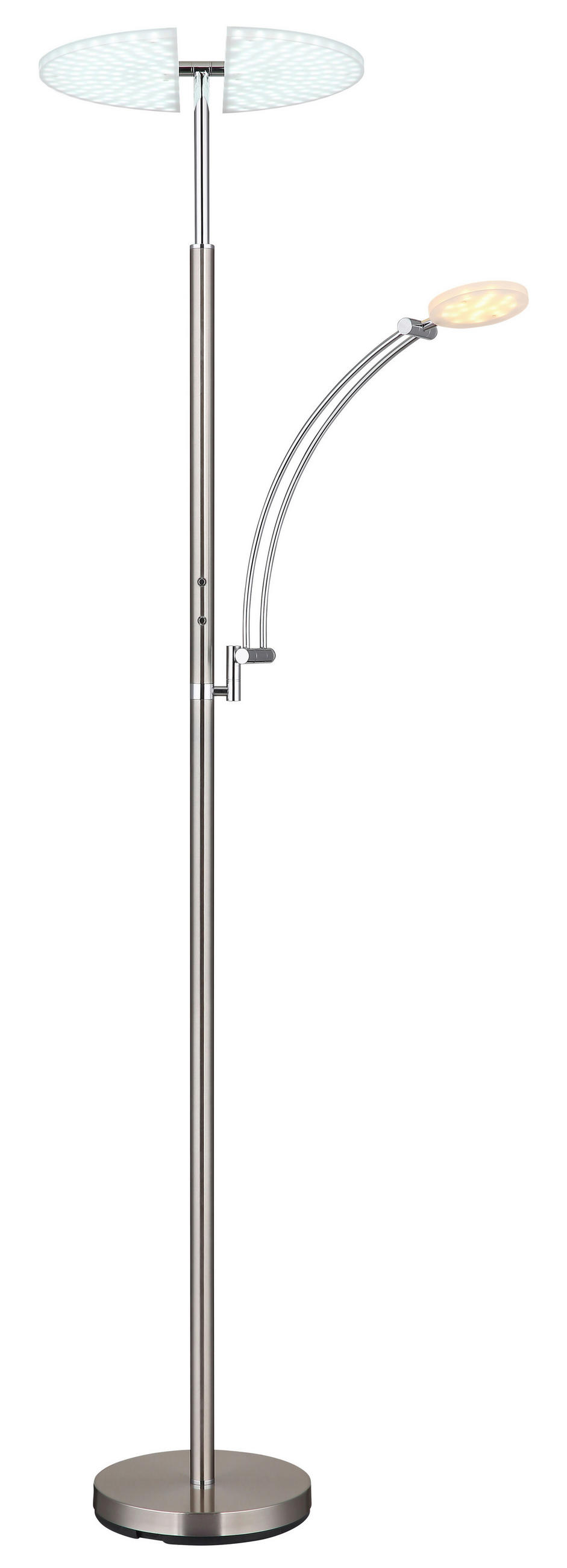 LED-DECKENFLUTER 80/40,5/183 cm    - Schwarz/Weiß, Design, Kunststoff/Metall (80/40,5/183cm)