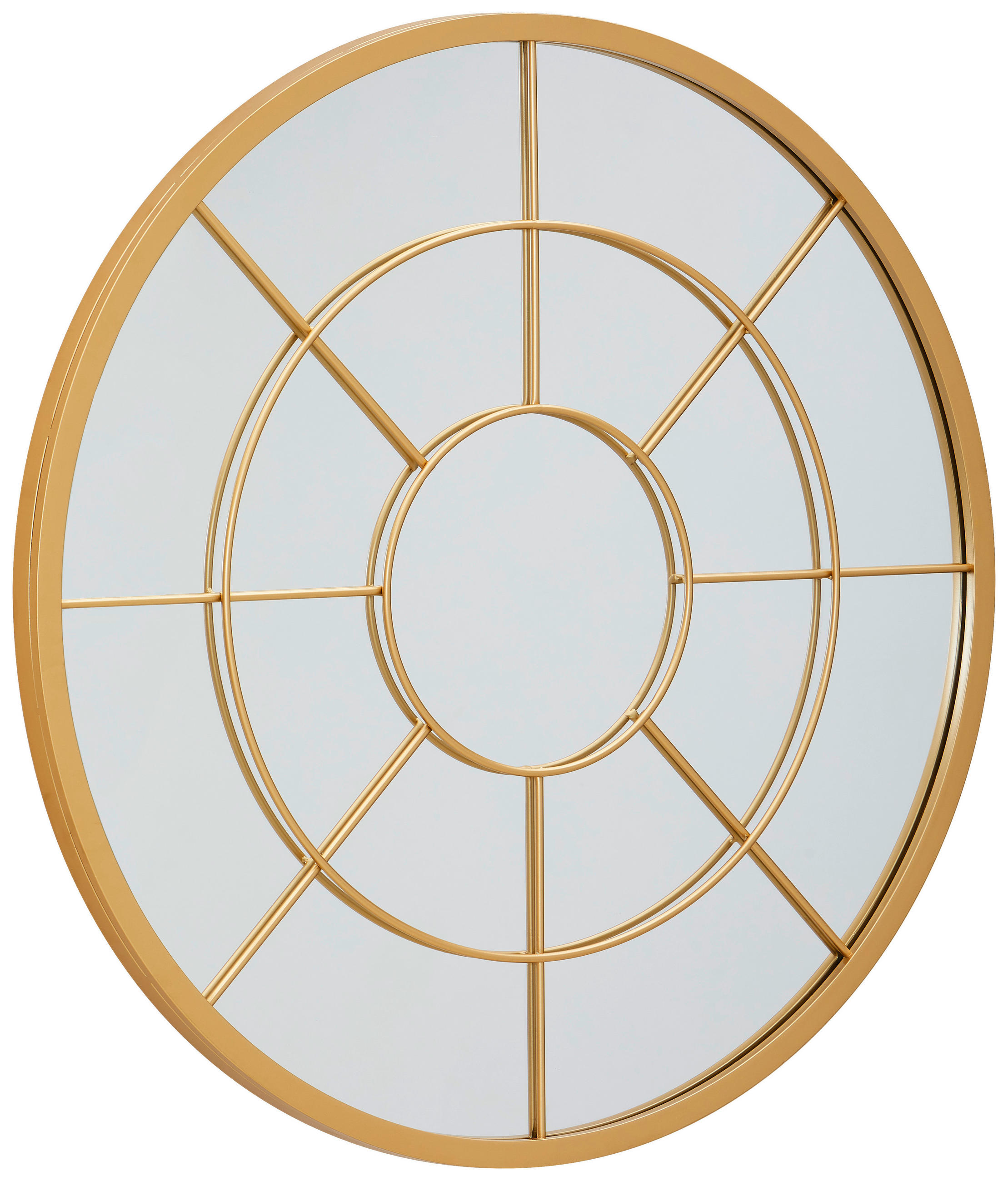Mid.you Wandspiegel Gold 80x80x3 cm