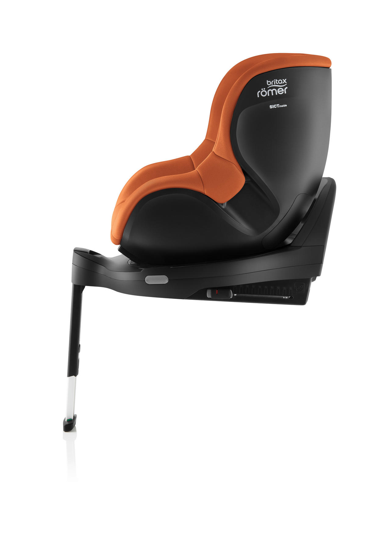 REBOARDER-KINDERSITZ Dualfix Pro  - Cognac, Basics, Textil (44/48/74cm) - Britax Römer