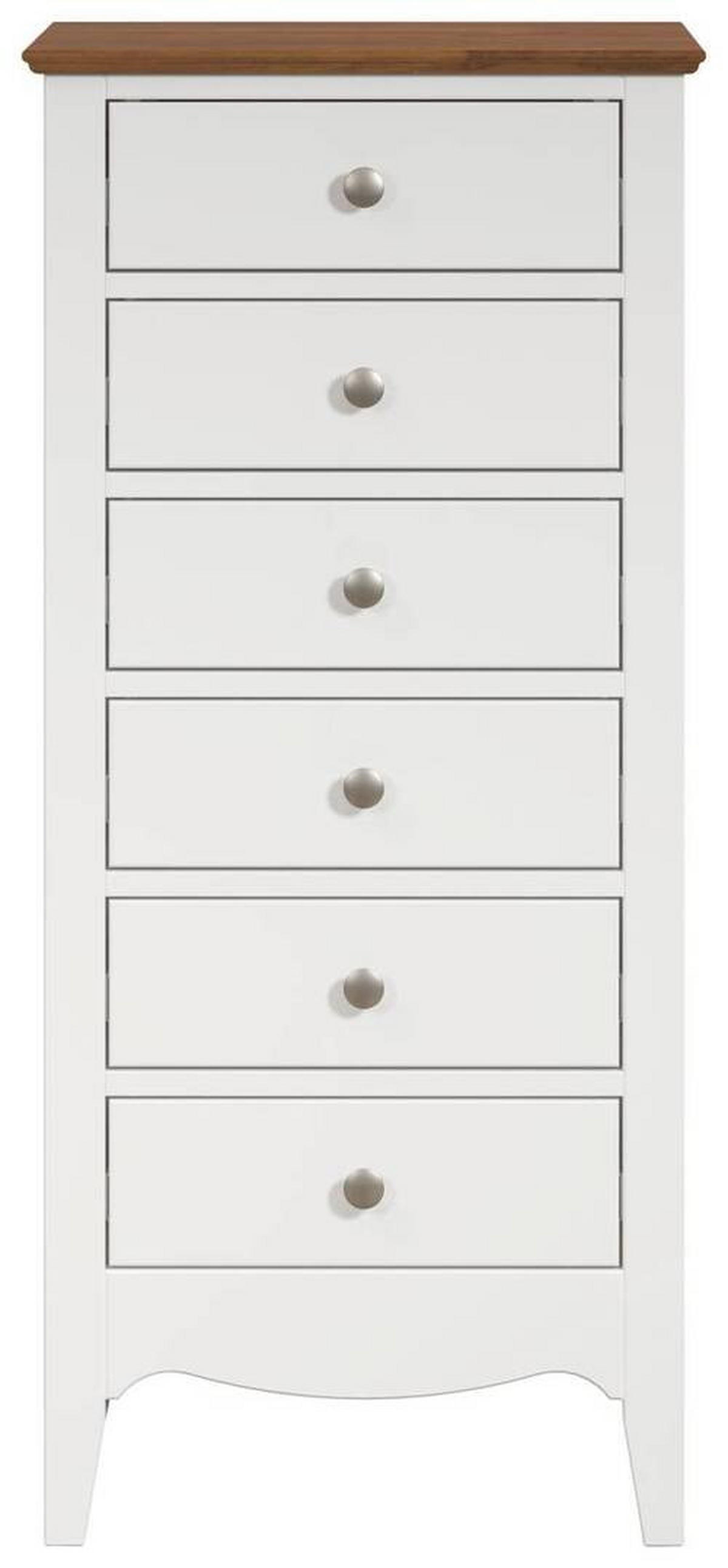 KOMMODE  in 50/110/42 cm  - Dunkelbraun/Silberfarben, LIFESTYLE, Holz/Holzwerkstoff (50/110/42cm)