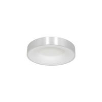 LED-DECKENLEUCHTE Ringlede 30/9 cm  - Silberfarben, KONVENTIONELL, Kunststoff/Metall (30/9cm)